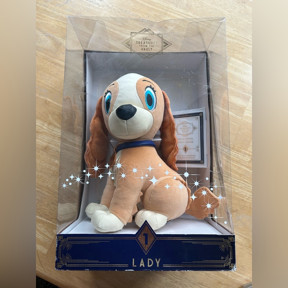 Disney’s treasure from the vault lady from lady in the tramp